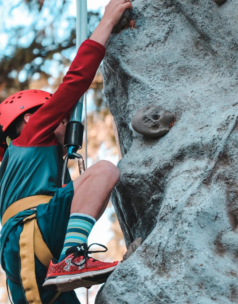 rock climbing